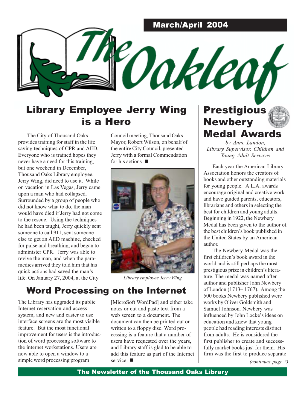 Mar-Apr 2004 Newsletter.P65