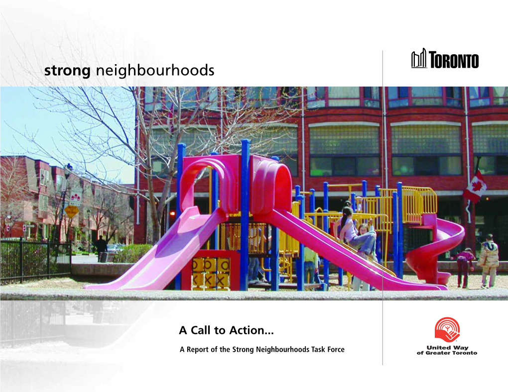 Strong Neighbourhoods: a Call to Action