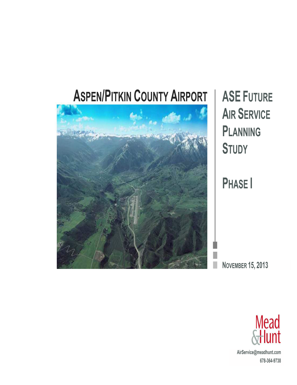 ASE Future Air Service Planning Study