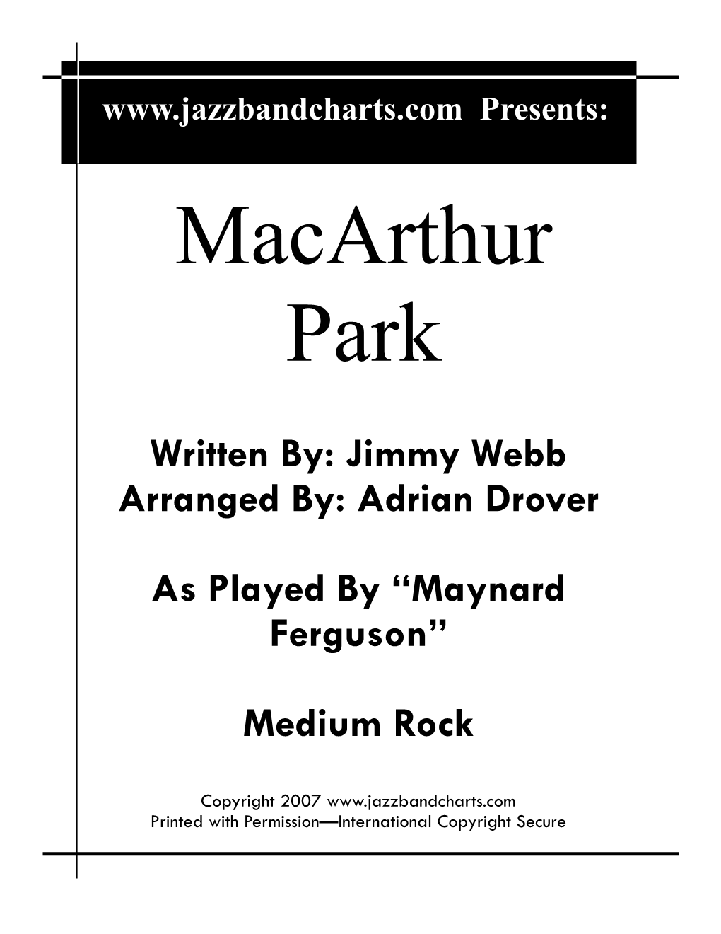 Macarthur Park