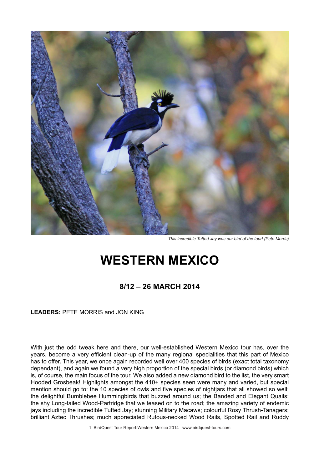 Western Mexico