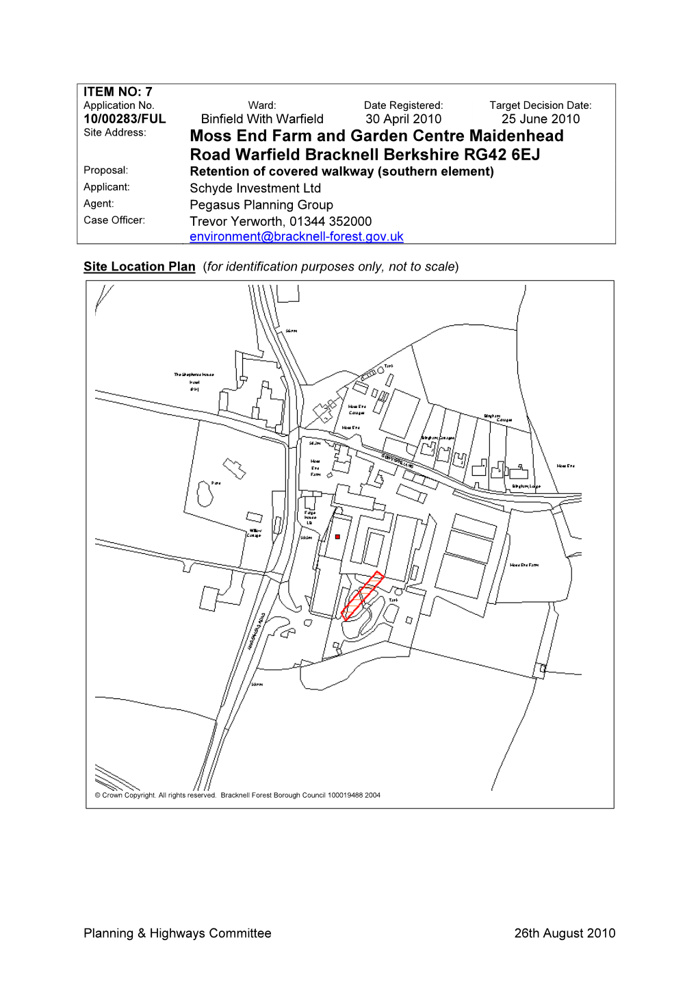 Moss End Farm and Garden Centre Maidenhead Road Warfield