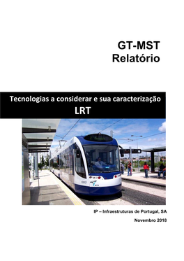 GT-MST Relatório