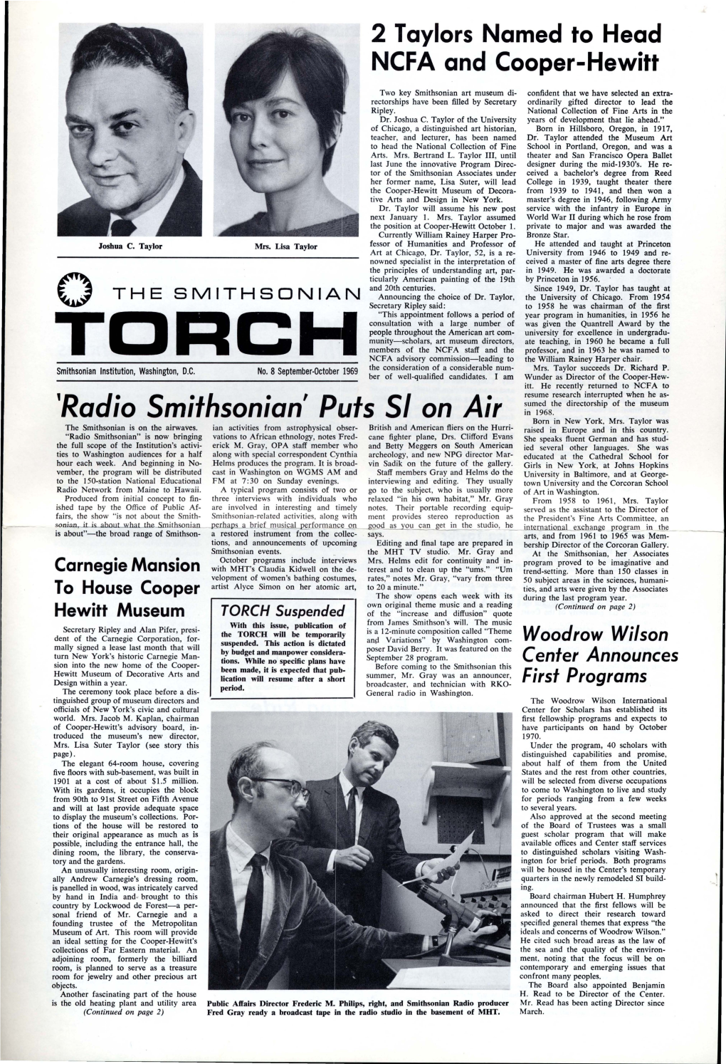 Radio Smithsonian' Puts 51 on Air in 1968