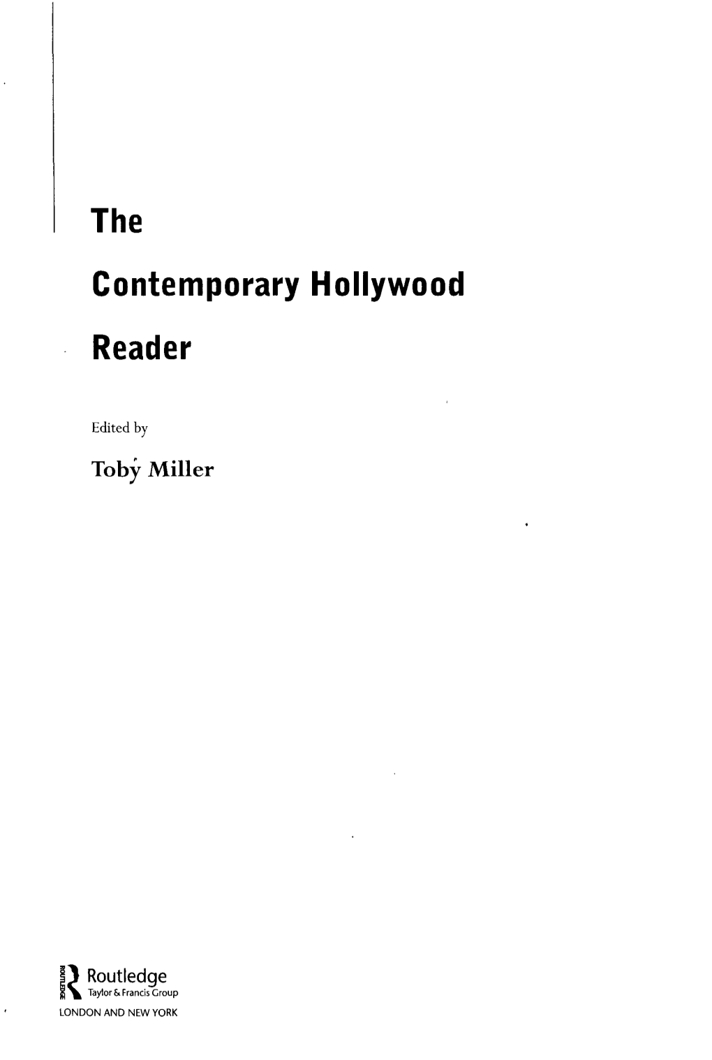 The Contemporary Hollywood Reader