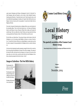 Local History Digest Volume 1 Number 2.Pub