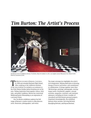 Tim Burton: the Artist’S Process
