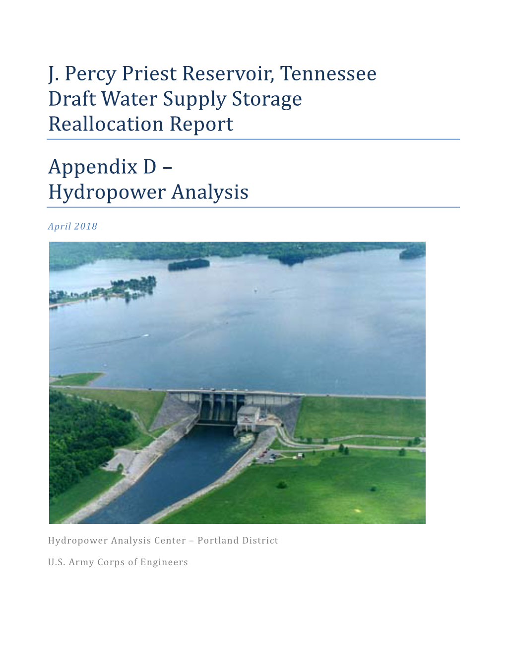 Appendix D – Hydropower Analysis