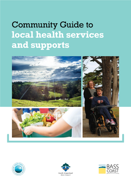 Community Guide to Local Health Services & Supports