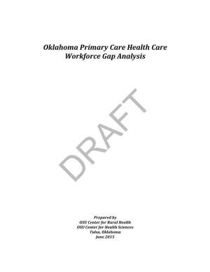 Oklahoma Primary Care Health Care Workforce Gap Analysis