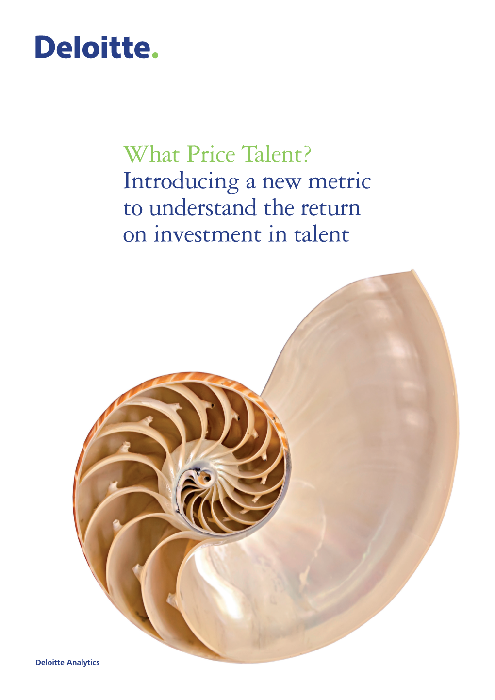 What Price Talent? Introducing a New Metric to Understand the Return on Investment in Talent