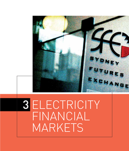 Chapter 3 Electricity Financial Markets