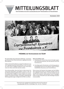 Mitteilungsblatt 2009