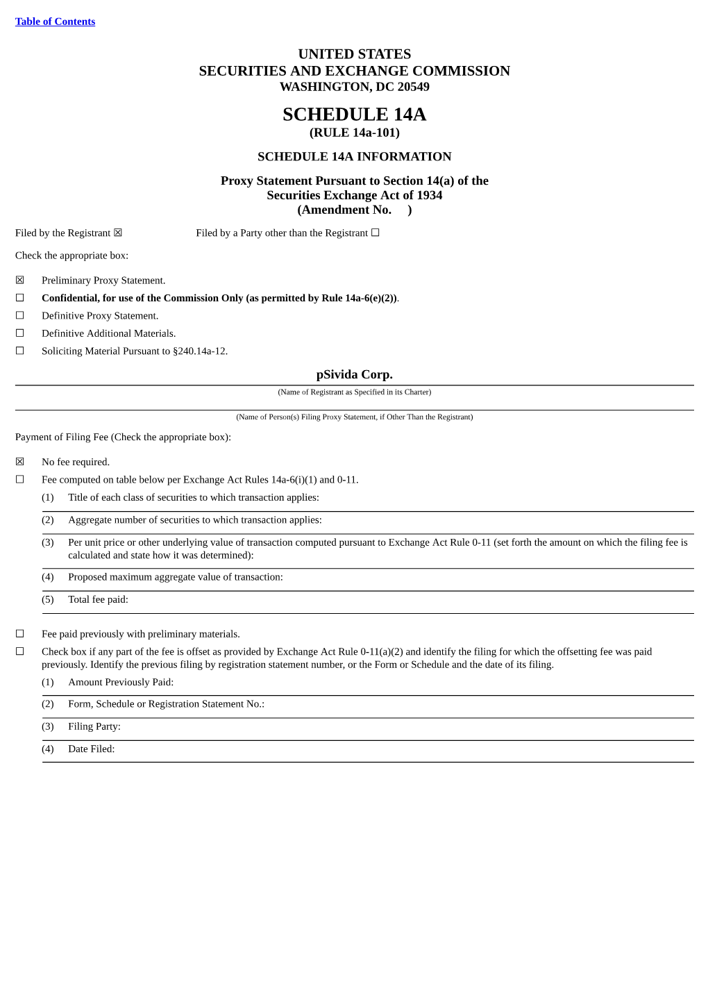 SCHEDULE 14A (RULE 14A-101) SCHEDULE 14A INFORMATION Proxy Statement Pursuant to Section 14(A) of the Securities Exchange Act of 1934 (Amendment No