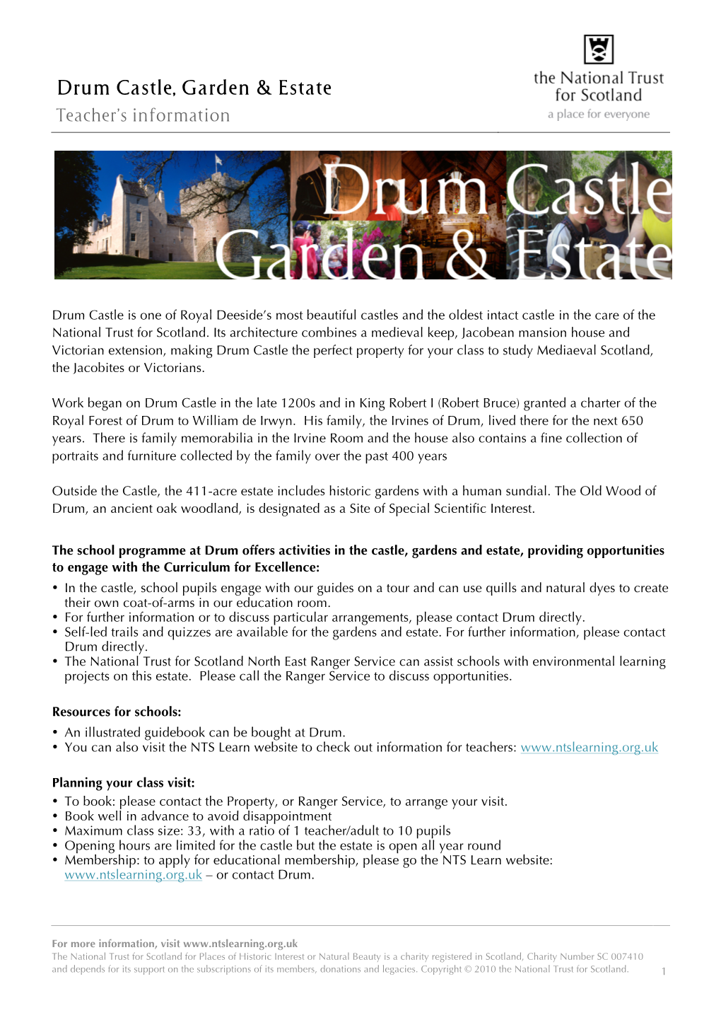 Drum Castle, Garden & Estate