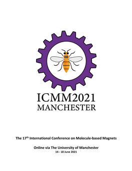 The 17Th International Conference on Molecule-Based Magnets Online