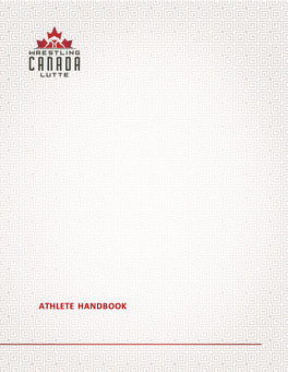 Athlete Handbook