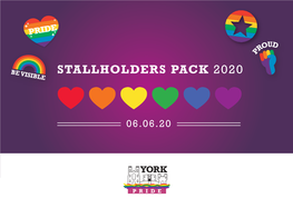 Stallholders Pack 2020