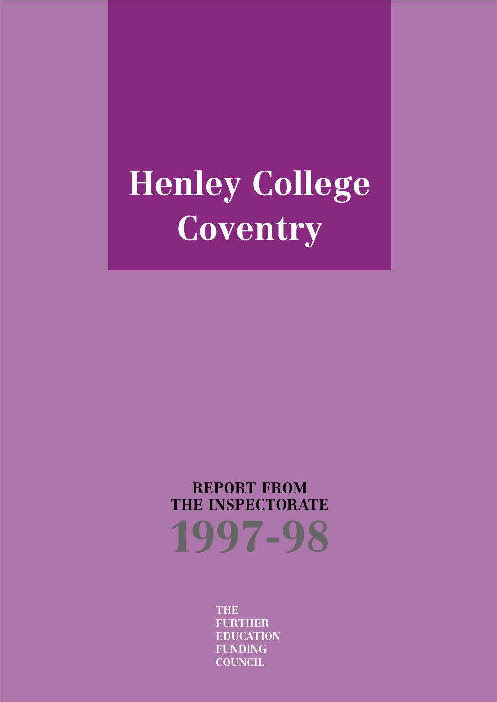 Henley College Coventry