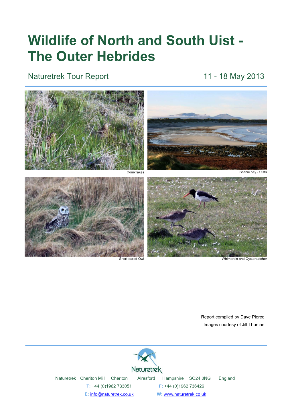 Wildlife of North and South Uist - the Outer Hebrides