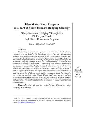 Blue-Water Navy Program