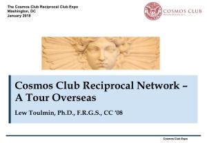 Reciprocal Clubs Briefing