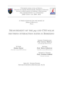 Measurement of the Pep and CNO Solar Neutrino Interaction Rates in Borexino