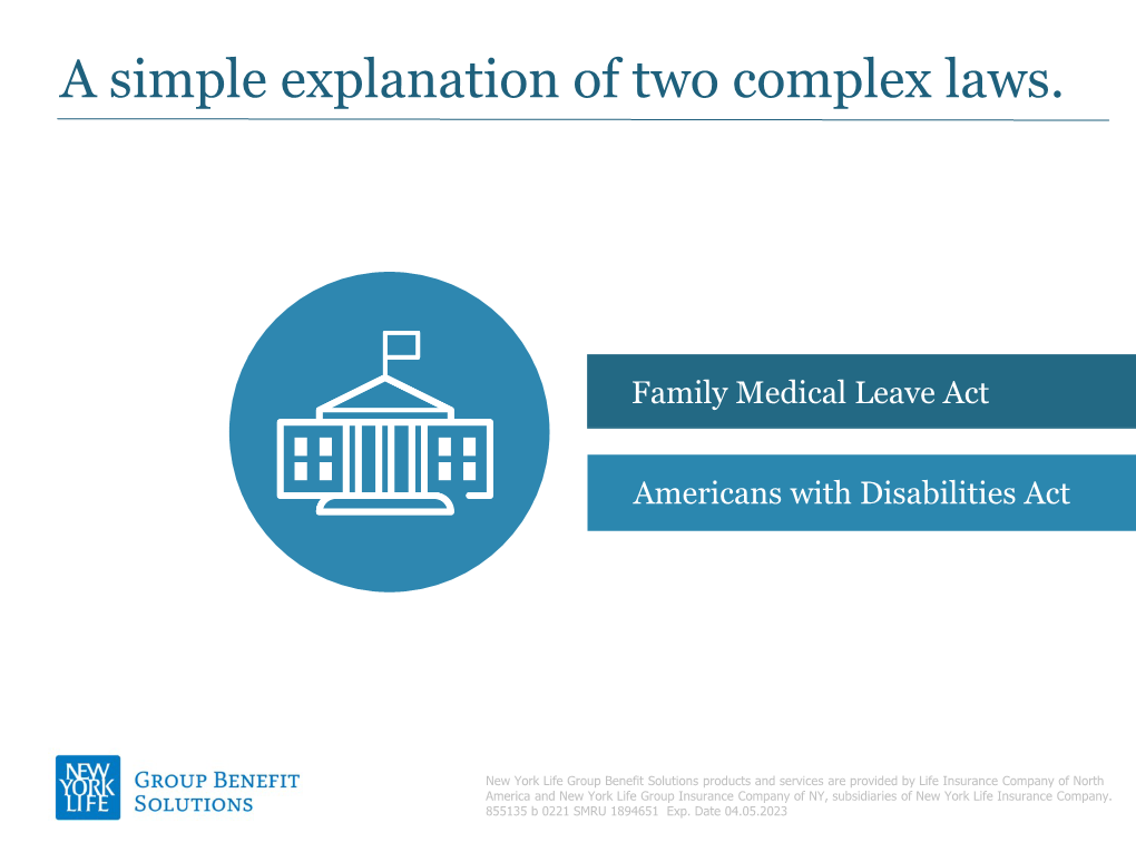 A Simple Explanation of Two Complex Laws