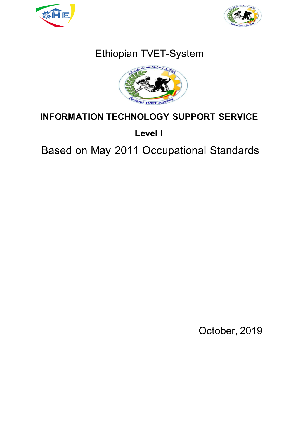 Based on May 2011 Occupational Standards