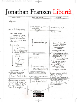 Jonathan Franzen Libertà Franzen 21Giuok.Qxp 21/06/2011 11.36 Pagina 2