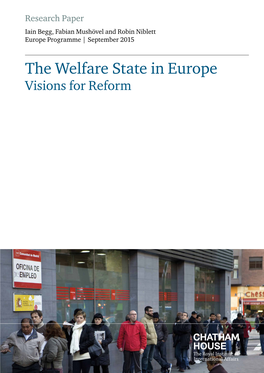 The Welfare State in Europe Visions for Reform Contents