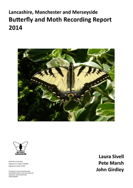 Lancashire, Manchester and Merseyside Butterfly and Moth Recording Report