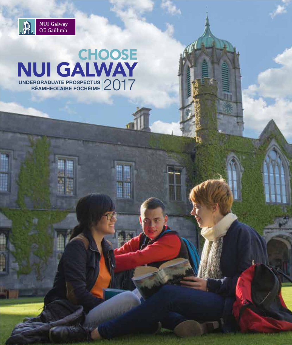 NUI GALWAY Look Undergraduate Prospectus