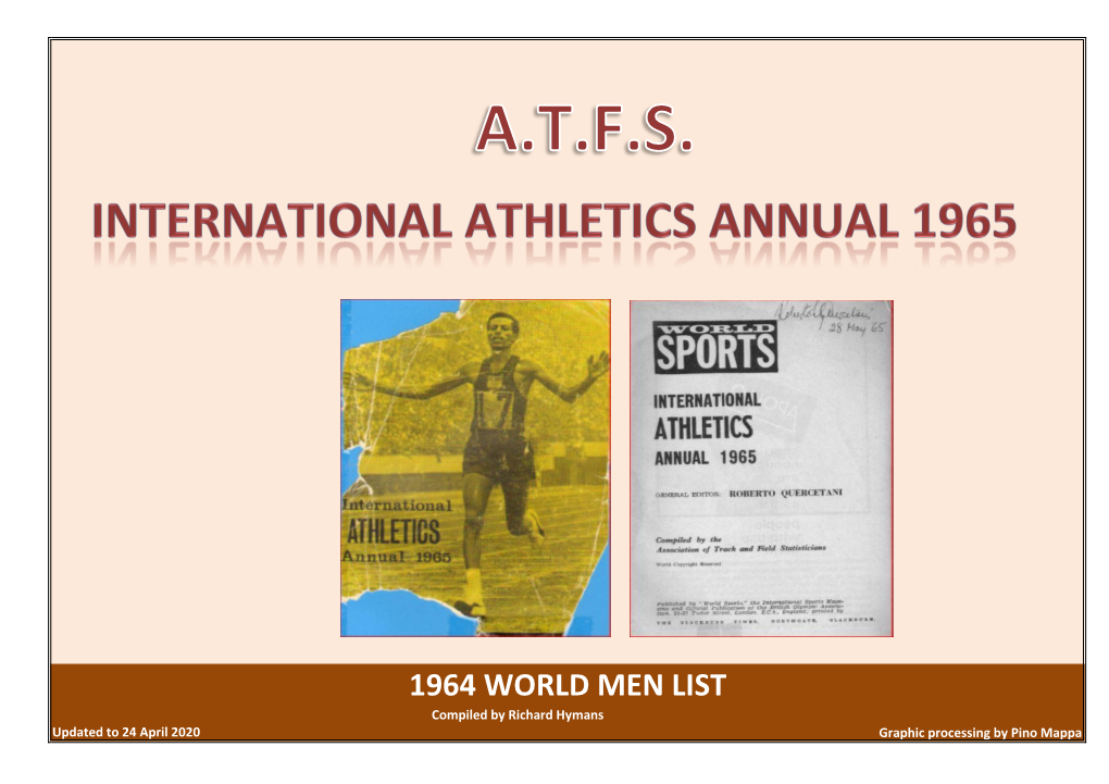 1964 World Men List