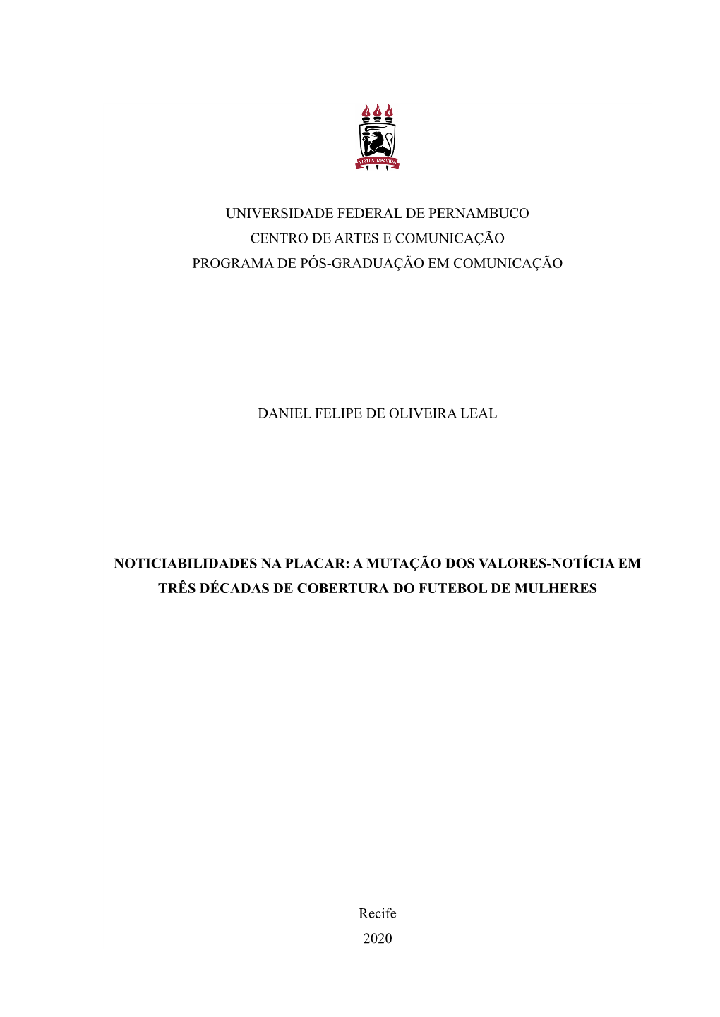 DISSERTAÇÃO Daniel Felipe De Oliveira Leal.Pdf