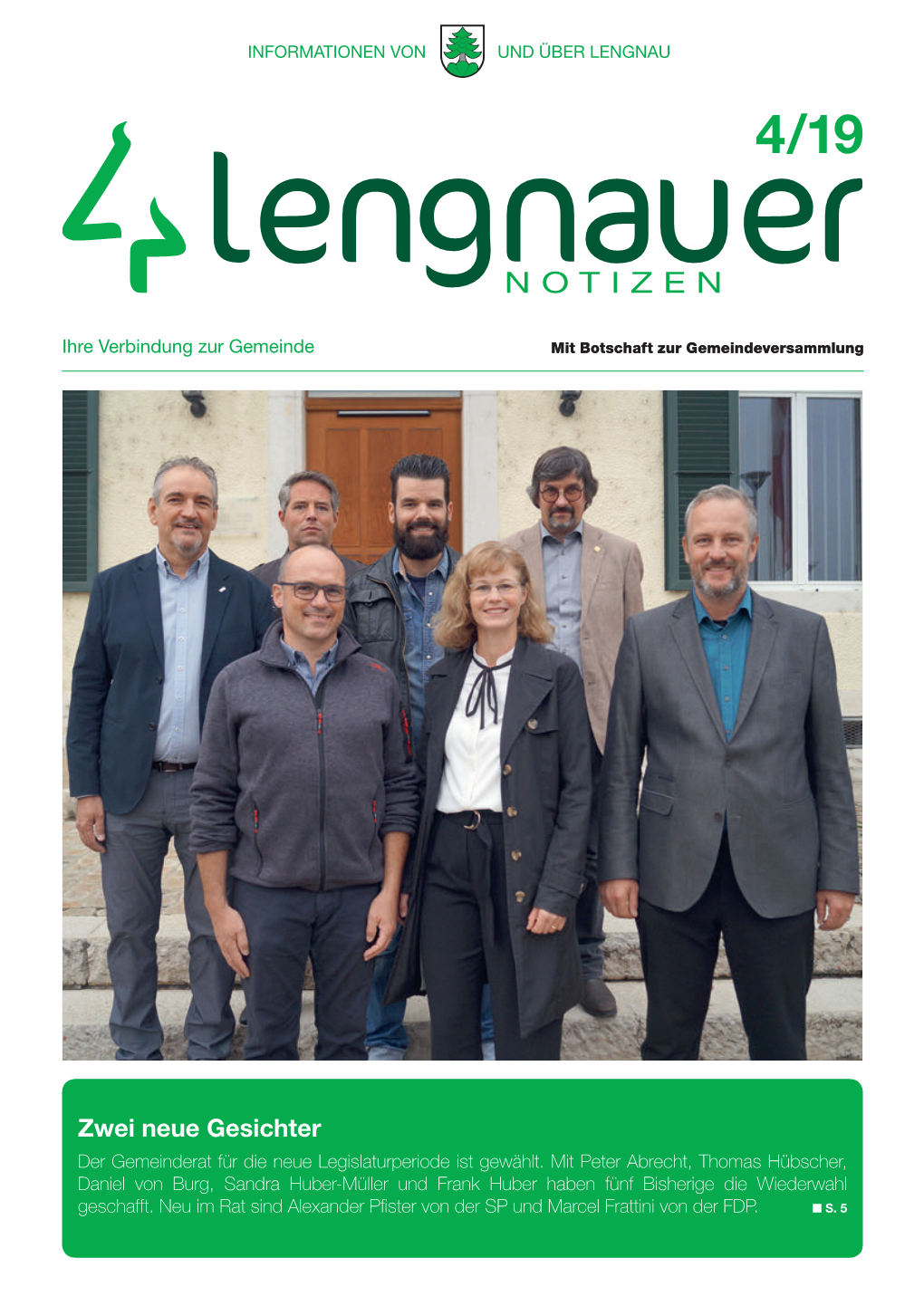 Lengnauer Notizen 4/2019