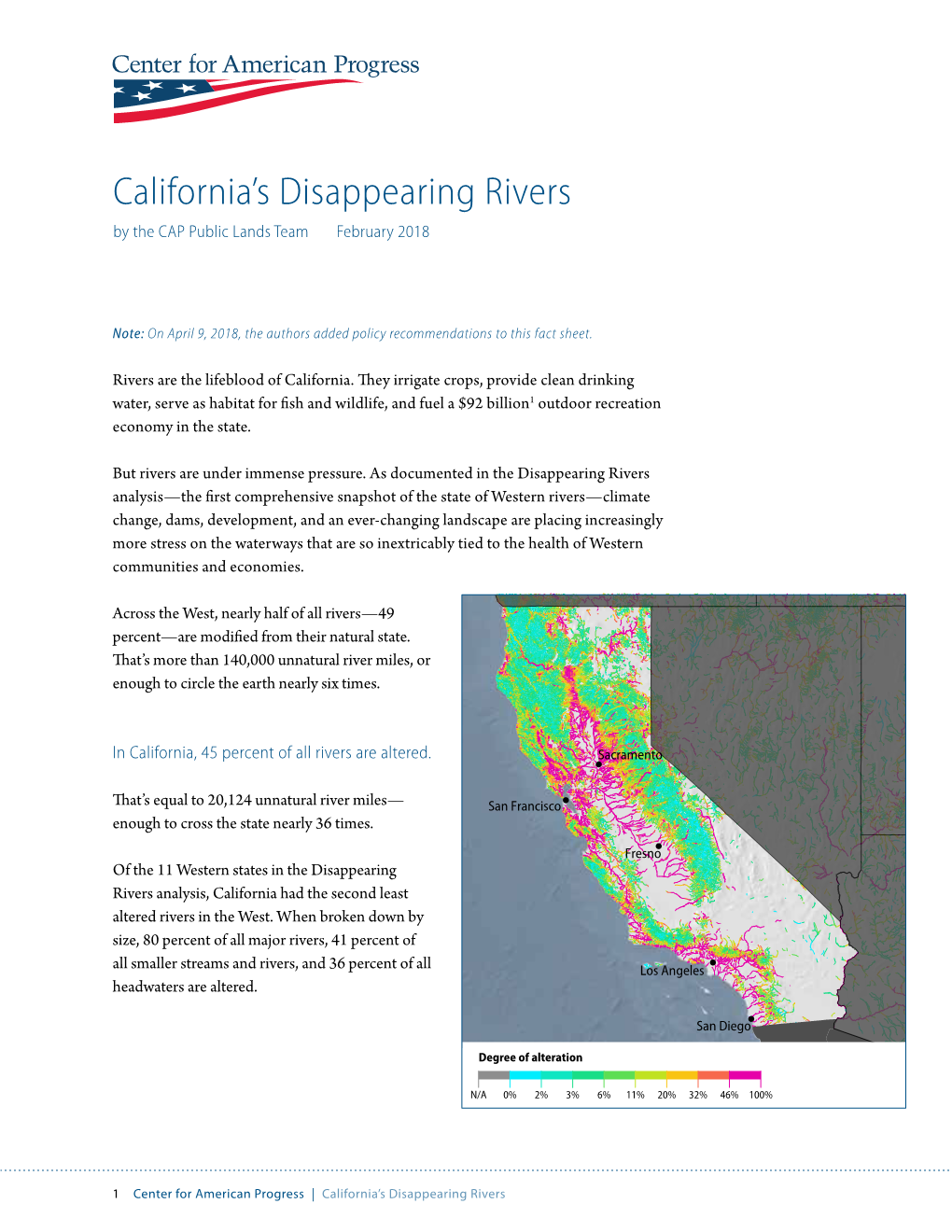 California's Disappearing Rivers