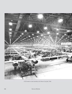 B-25J Bombers in Final Assembly at the Kansas City Plant, 1944