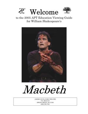 Macbeth American Players Theater.Pdf