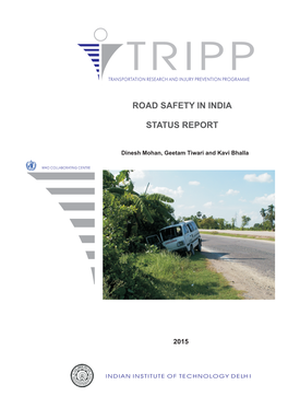 Road Safety in India Status Report 2015