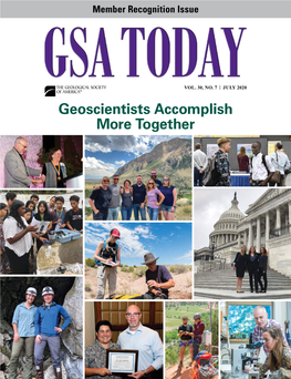 Geoscientists Accomplish More Together