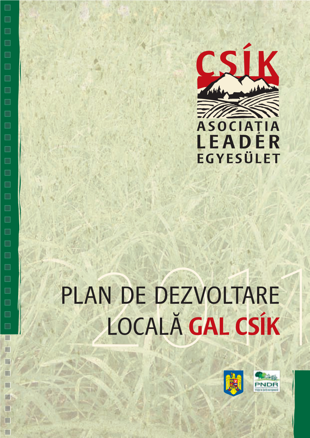 Plan De Dezvoltare Locală Gal Csík