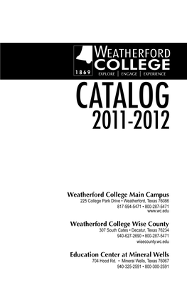 2011-12 Catalog