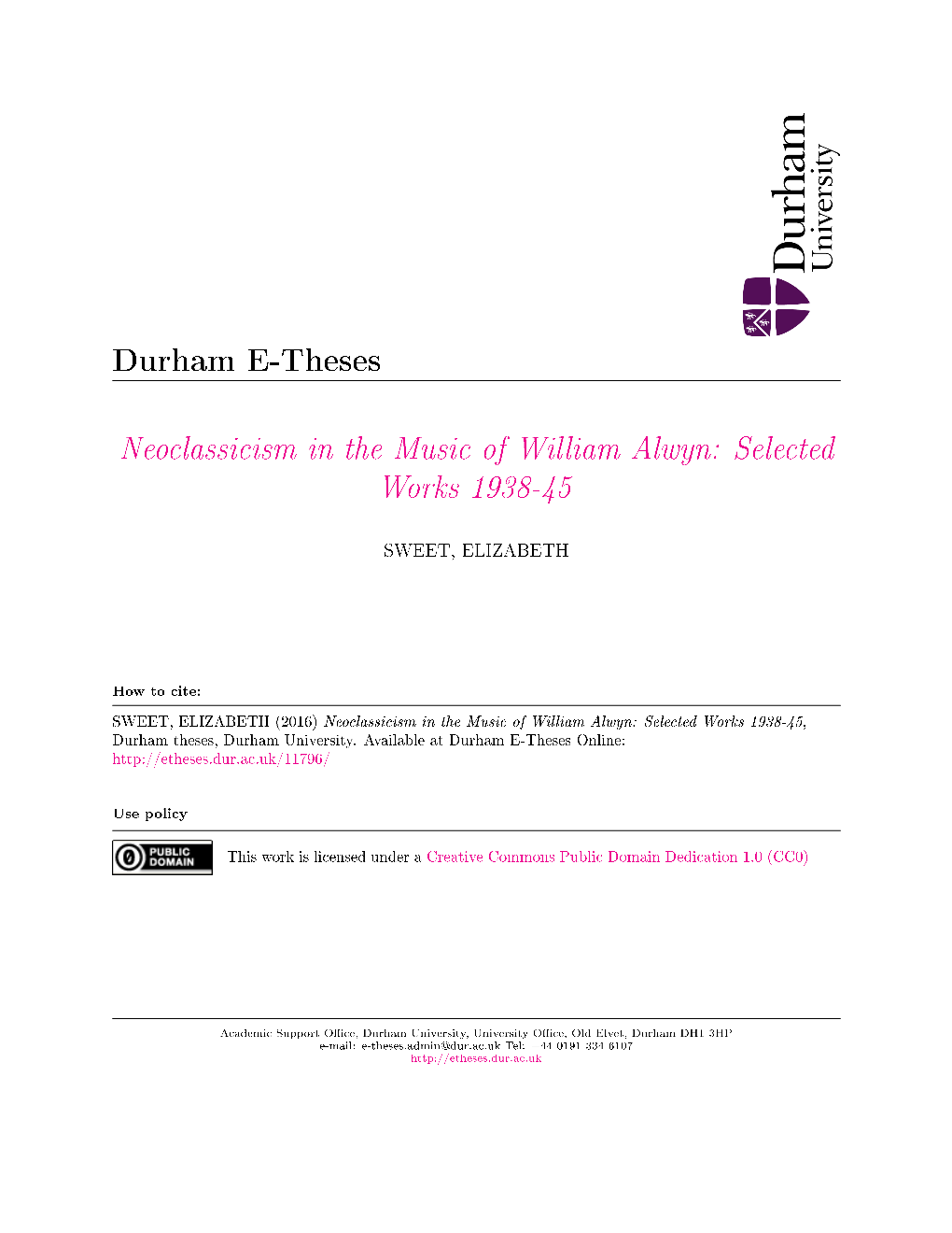 PDF (Final Accepted Dissertation for MA by Thesis)