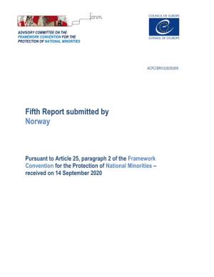 Fifth Report Submitted by Norway