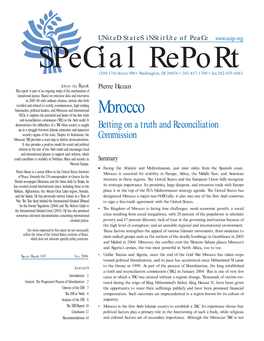 Morocco Ngos, It Explores the Potential and Limits of the First Truth and Reconciliation Commission (TRC) in the Arab World