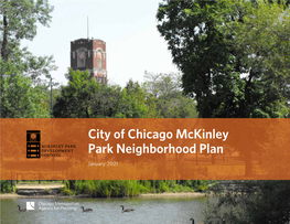 City of Chicago Mckinley Park Neighborhood Plan
