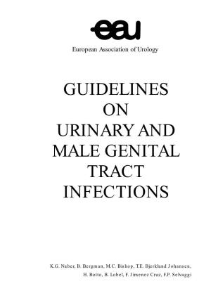 Guidelines on Urinary and Male Genital Tract Infections