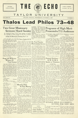 0 M Thalos Lead Philos 73—48