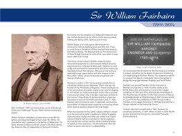 Sir William Fairbairn 1789-1874
